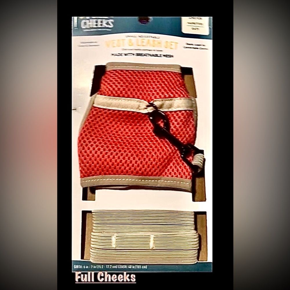 Full Cheeks Mesh Vest & Leash Set